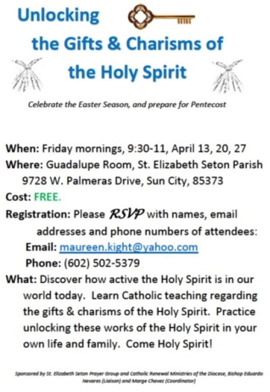 Prayer Group St. Elizabeth Seton Catholic Church