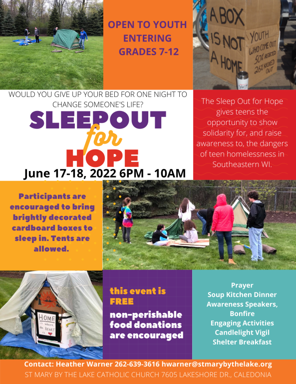 SleepOut for Hope