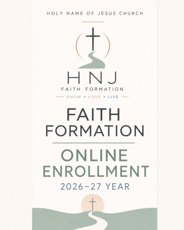 Faith Formation Online Enrollment