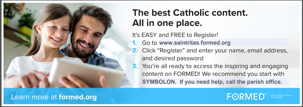 FORMED The Catholic Church Of St Rita