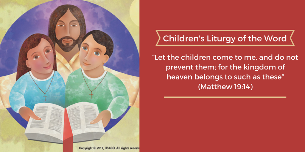 Children's Liturgy of the Word St. Angela Merici Catholic Church