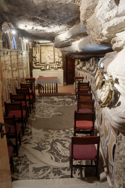 Chapel in the Cave of Saint Ignatius where Ignatius practiced ascetism and conceived his Spiritual Exercises Chapel in the Cave of Saint Ignatius where Ignatius practiced ascetism and conceived his Spiritual Exercises