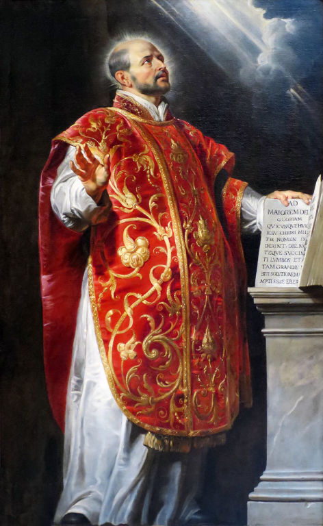 St. Ignatius de Loyola by Paul Reubens St. Ignatius de Loyola by Paul Reubens