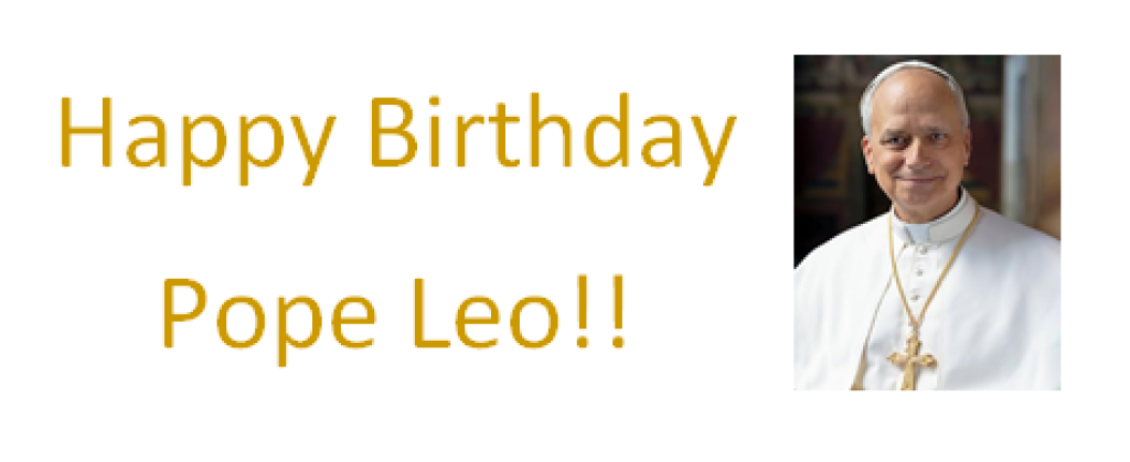 happy birthday pope leo