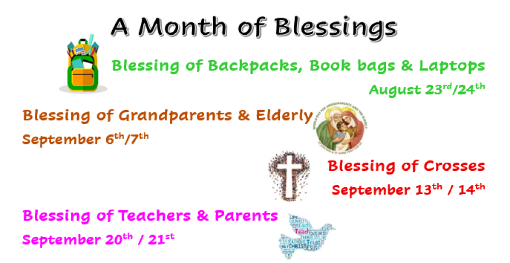 The Month of Blessingd