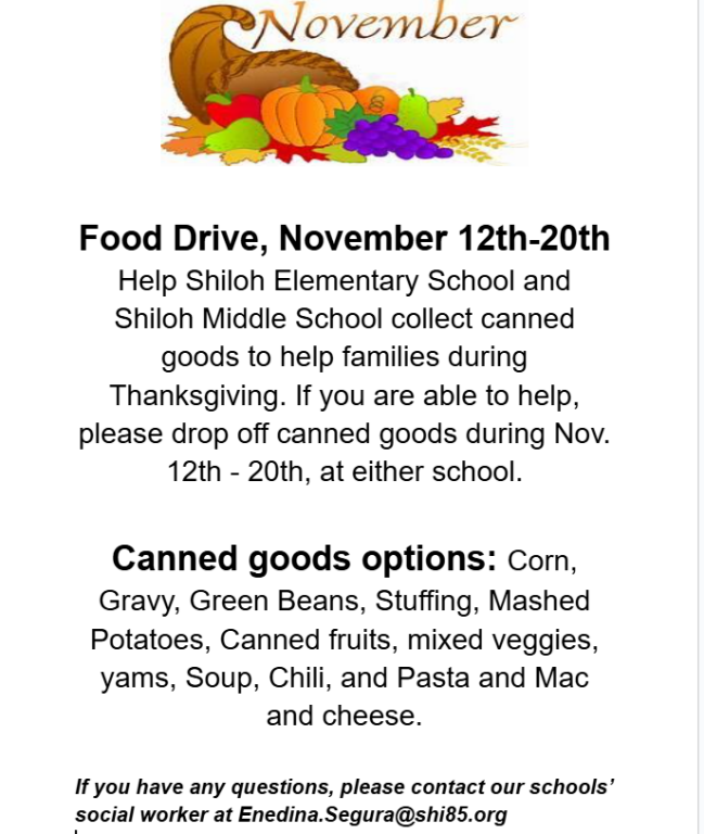 food drive
