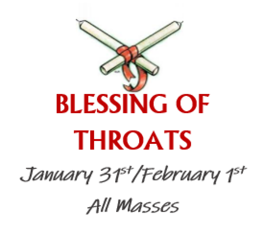 blessing of throats
