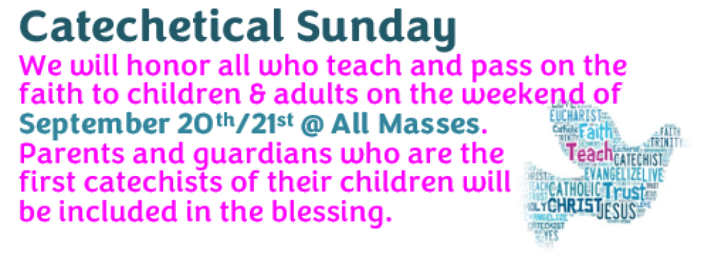 Catechetical Sunday