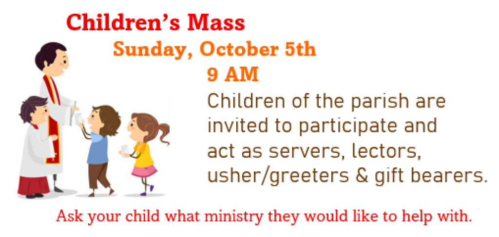 children's mass