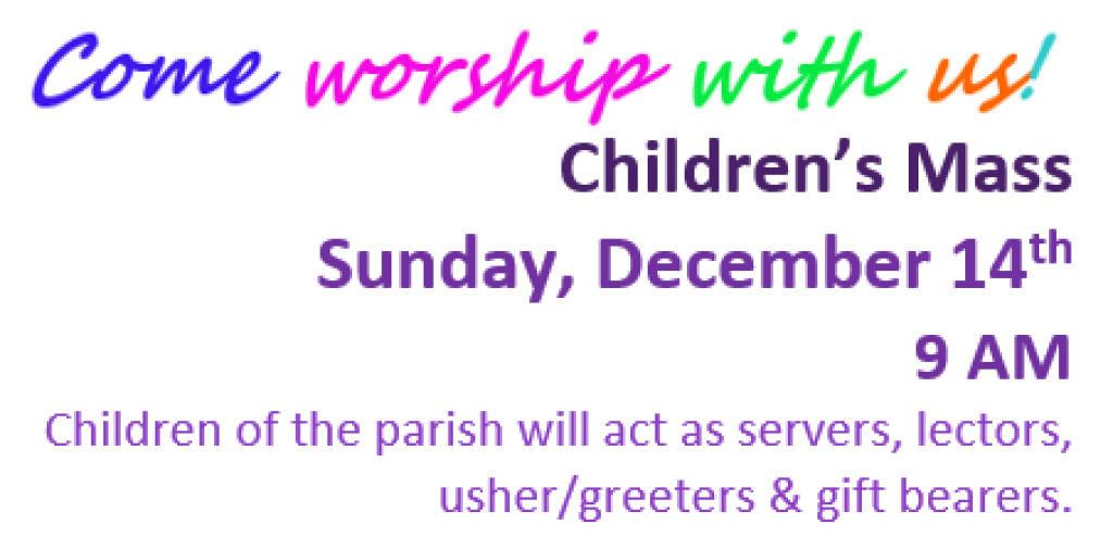 children's Mass