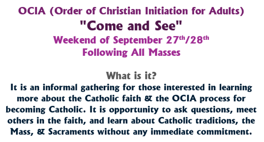 come & see