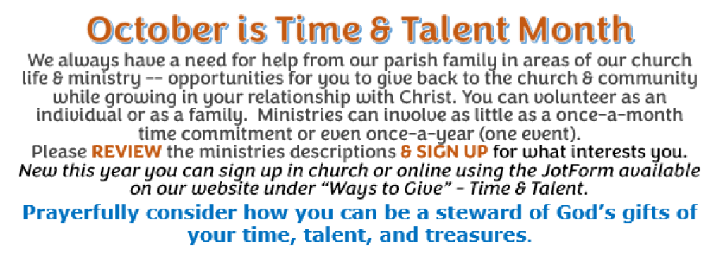 Time & Talent