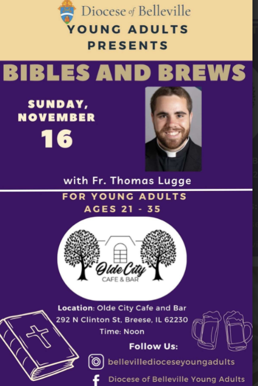 bibles & brews breese