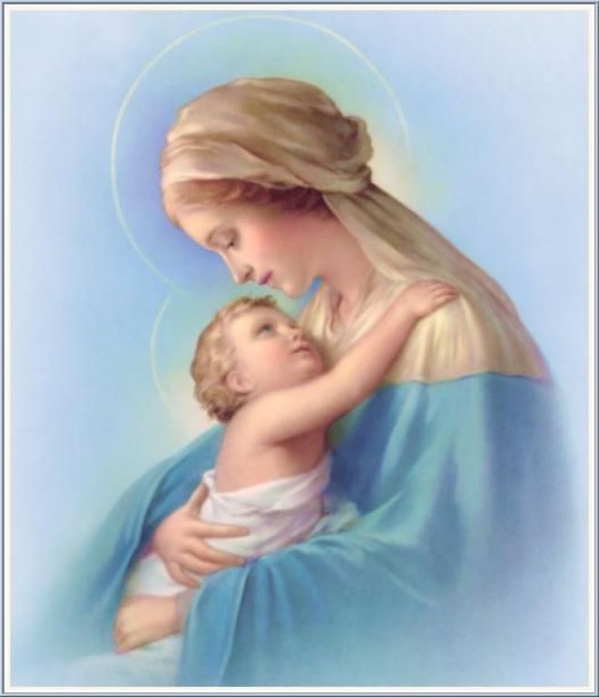 Mary and Jesus