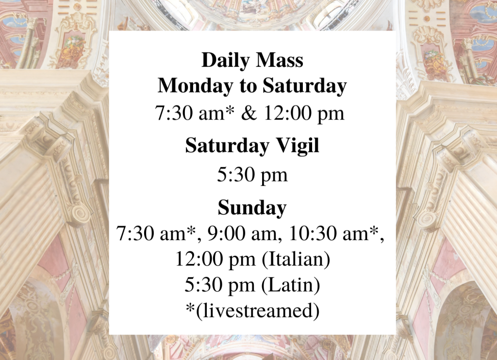 Mass Times