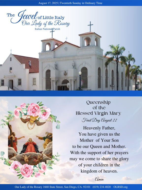 Bulletin 8.17.2025