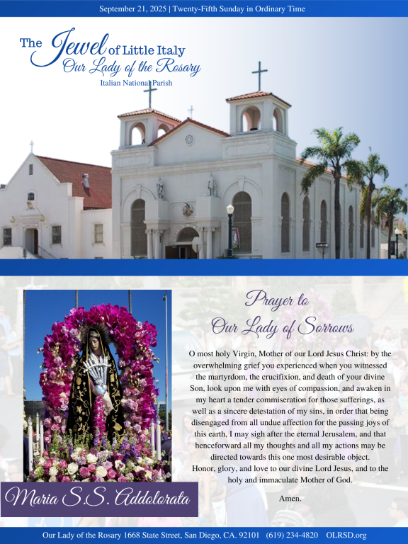 Bulletin 9.21.2025