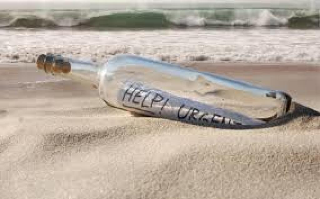 message in a bottle