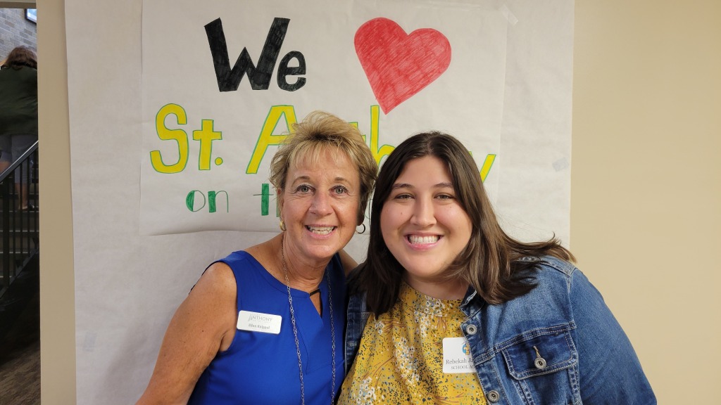Mrs. Knippel and Mrs. Jacunski Mrs. Knippel and Mrs. Jacunski