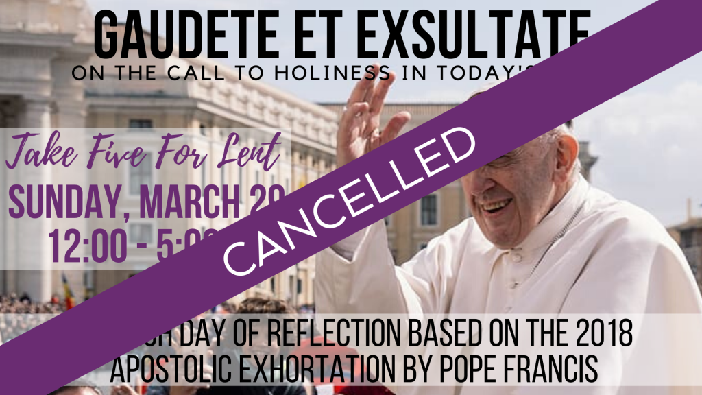 Take Five for Lent Take Five for Lent
