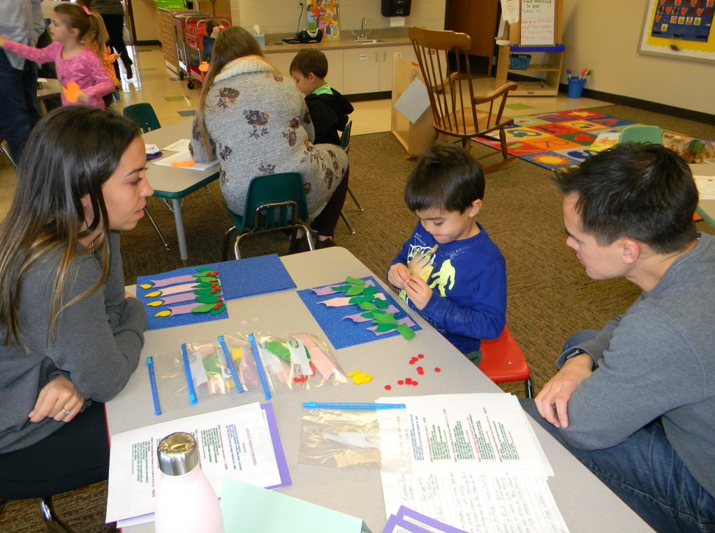 Learning Centers during LaPetite Family Program Learning Centers during LaPetite Family Program