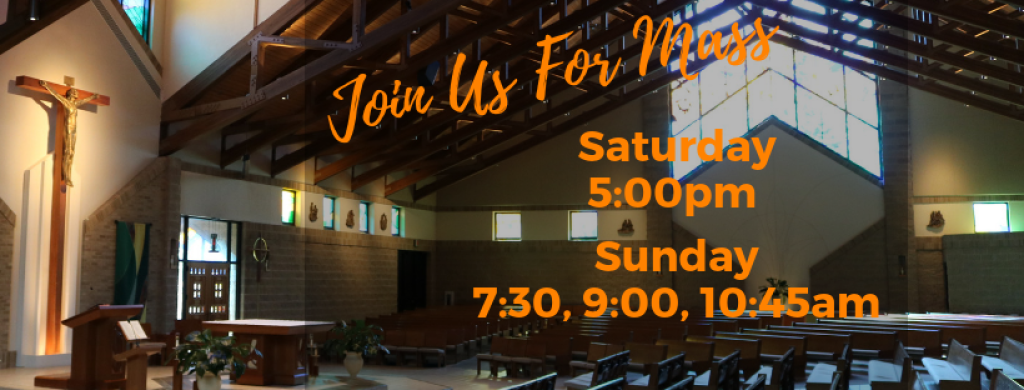 Join us for Mass St. Anthony on the Lake Join us for Mass St. Anthony on the Lake