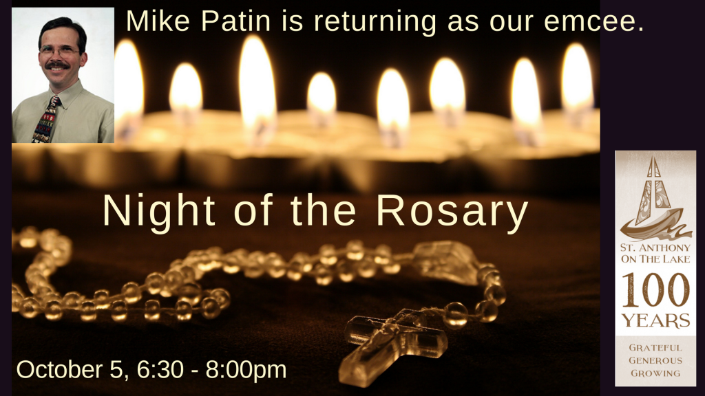 Night of the Rosary at St. Anthony on the Lake