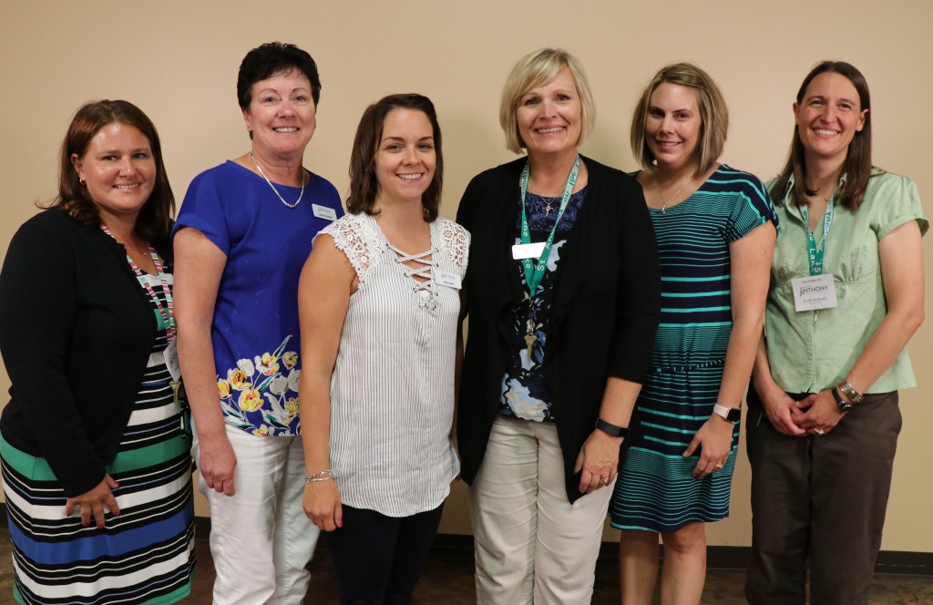 Mrs. Jaeger, Mrs. Straehler, Mrs. Leslie, Mrs. Zanotelli, Mrs. Kosmoski, Mrs. Stonger Preschool Teachers at St. Anthony on the Lake