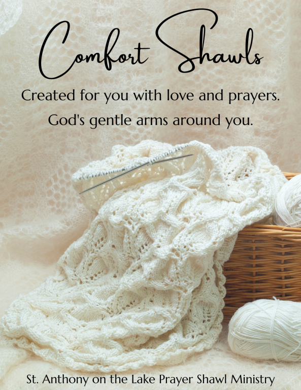 Prayer Shawl St. Anthony on the Lake Catholic Church and School