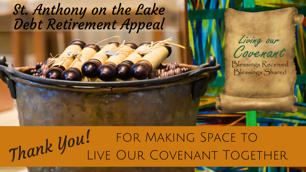Living our Covenant Debt Retirement Appeal Living our Covenant Debt Retirement Appeal