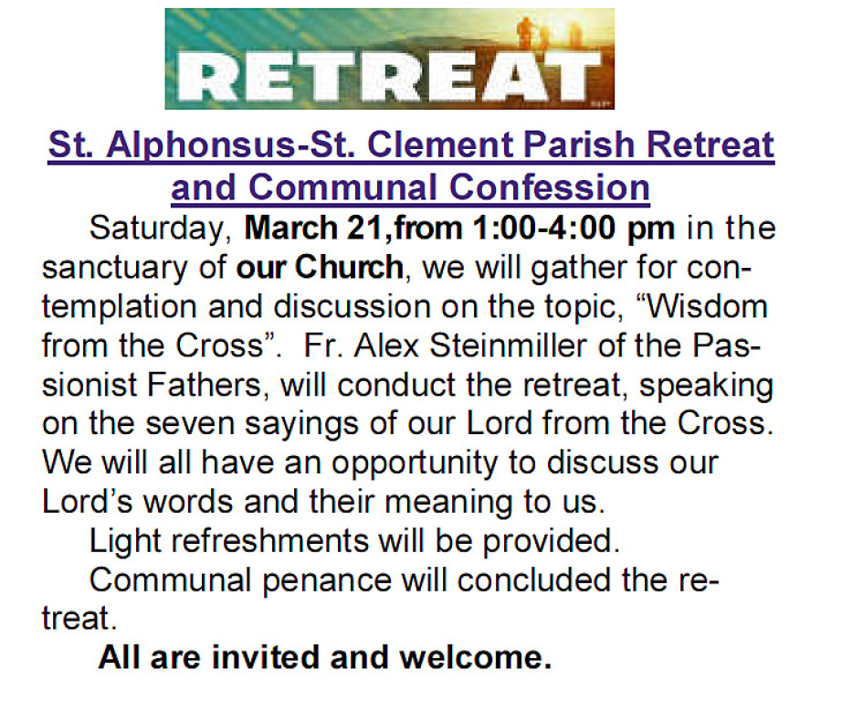 St. Alphonsus-St. Clement Parish