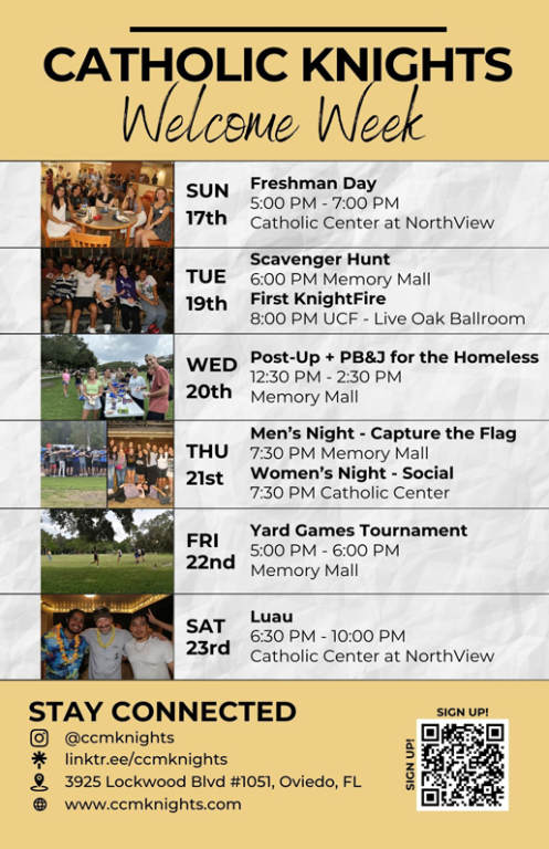 Welcome Week with CCM at UCF