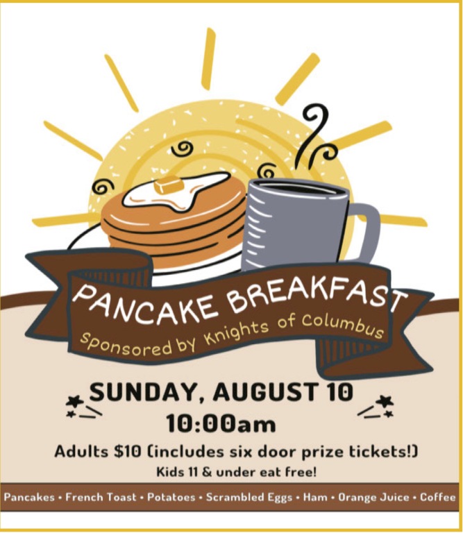 KofC Pancake Breakfast 8/10