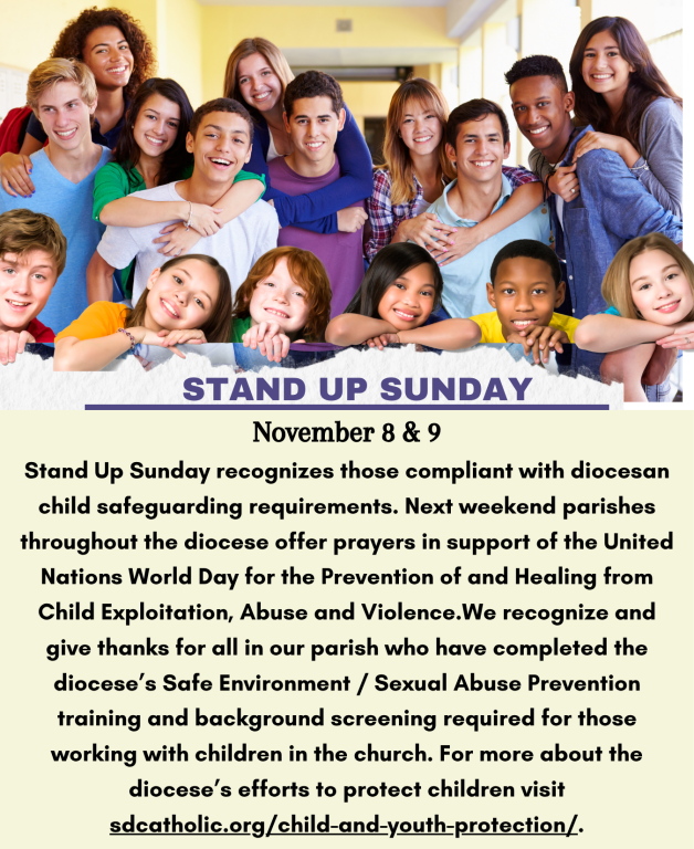 Stand Up Sunday