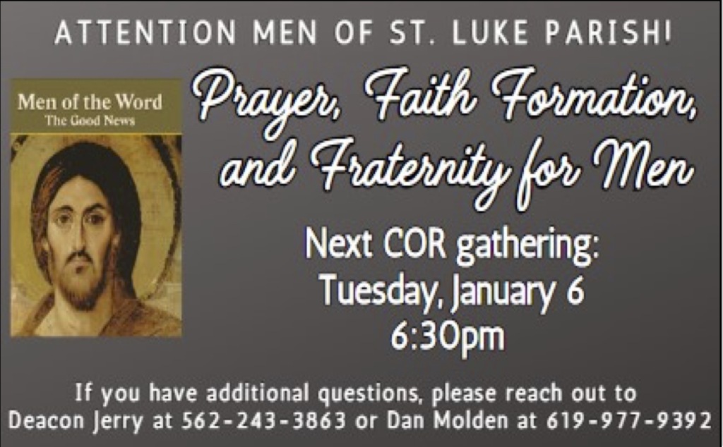 COR Gathering 1/6, 6:30pm