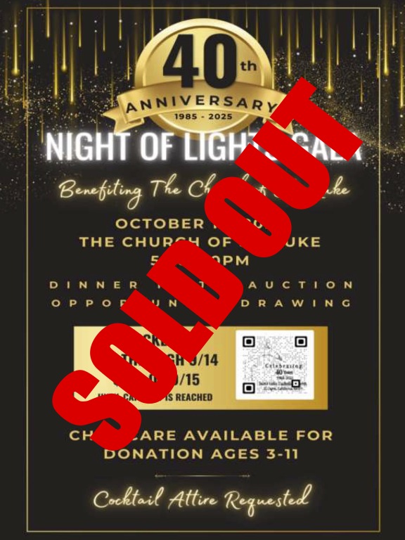 Night Gala is Sold Out