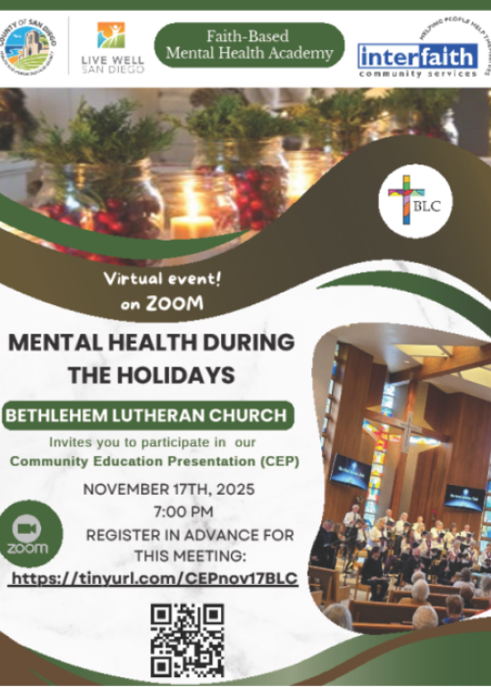 Mental Health During the Holidays