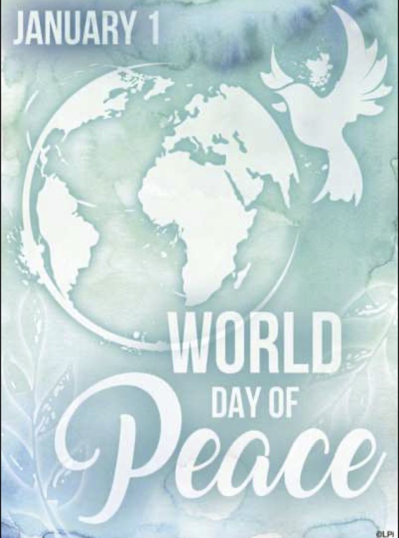 Jan 1: World Peace Day