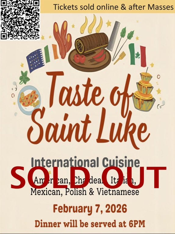 Taste of St. Luke is Sold Out.