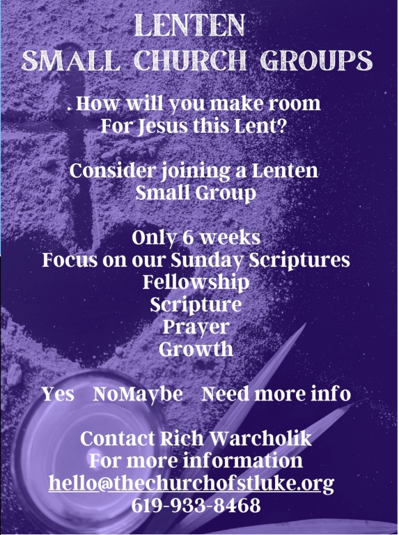 Lenton Small Church Groups Forming