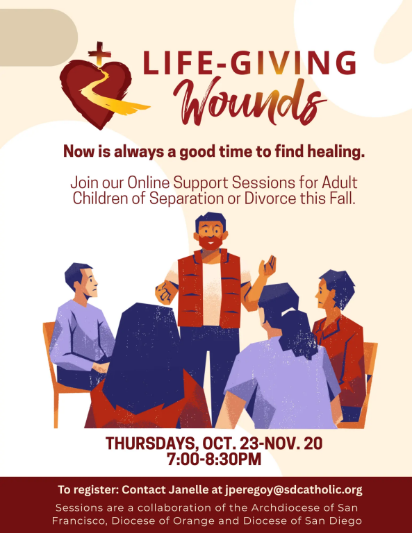 Support Group: Healing Wounds Adult Children of Separation or Divorce