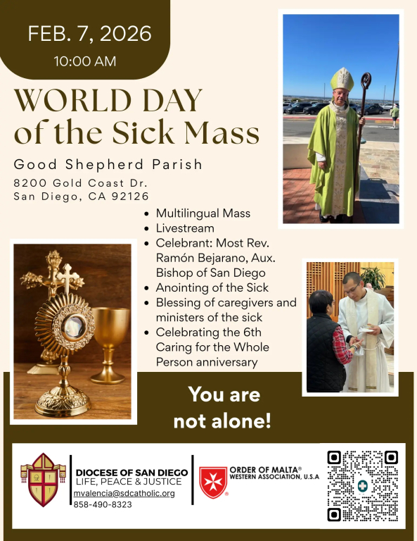World Sick Day Mass, 2/7