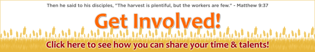 Get involved Click here to volunteer your time and talents.