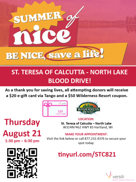 August 21 2025 Blood Drive