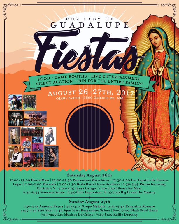 Fiestas de Guadalupe 2017 Our Lady of Guadalupe Parish Parroquia de