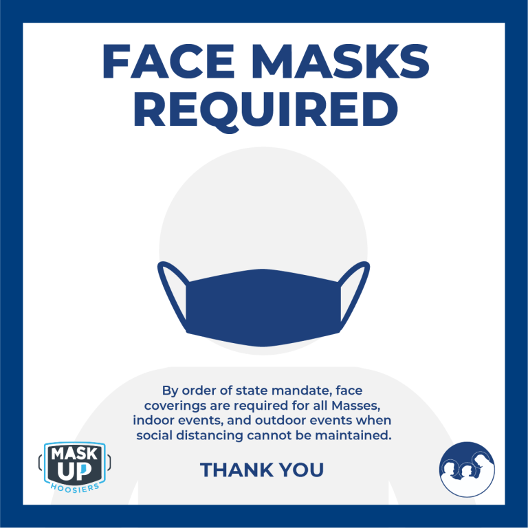Face Masks to be Required at All Masses & Events Holy Family Church